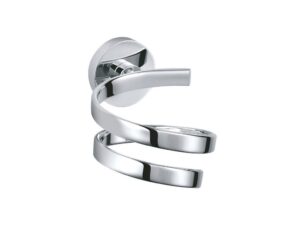 держатель для фена спиралевидный настенный, цвет хром, арт. COA1200